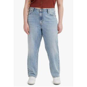 Levis Women’s 94 Baggy Light Blue Denim Jeans Size 34 EUC